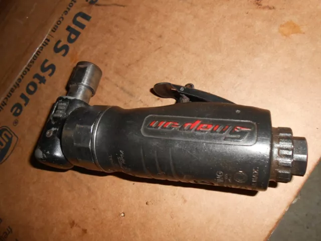 snap on tools 90 degree die grinder  TESTED!!