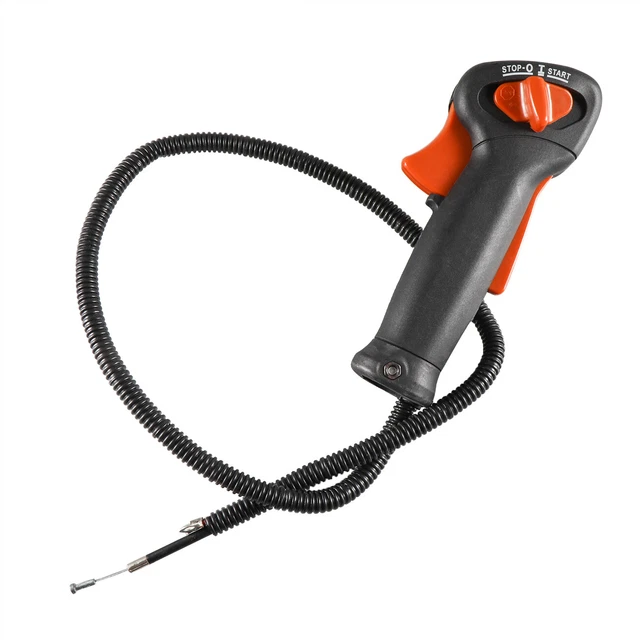 Throttle Control Cable W/ Switch Handlebar For Stihl FS120 FS200 FS250 Strimmer