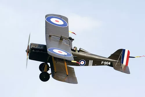 1/6 Scale British WW-I RAF SE-5a Biplane Plans, Templates, Instructions 50ws