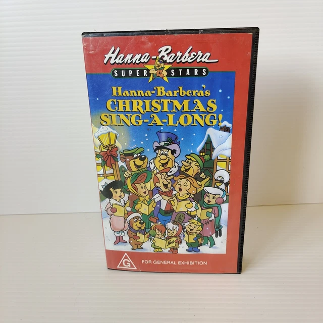 HANNA BARBERA S CHRISTMAS Sing A Long Vhs Video Tape 1989 39 00 hanna-barbera-s-christmas-sing-a-long-vhs-video-tape-1989-39-00