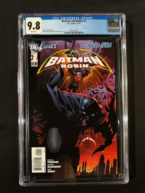 Batman and Robin #1 CGC 9.8 (2011) - The New 52