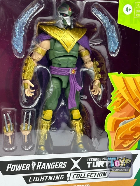 Power Rangers X TMNT Lightning Collection Morphed Shredder Hasbro NEW 2