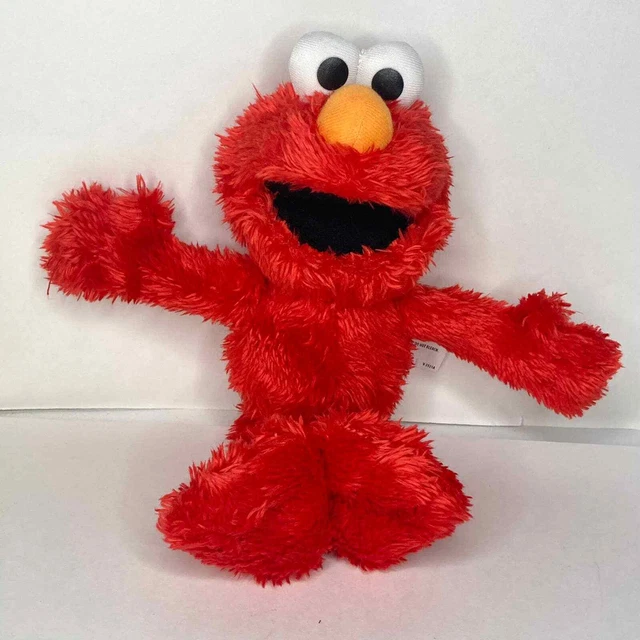 HASBRO 2013 SESAME Street Soft Elmo 9” Plush Stuffed Animal Toy Red