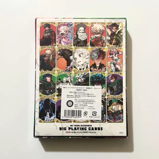 My Hero Academia Jump Festa 2024 Limited Playing Cards ship from Japan 2