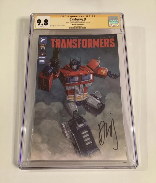 PREORDER:  NYCC Transformers 1 CGC Signature Series Patriotic main image 0