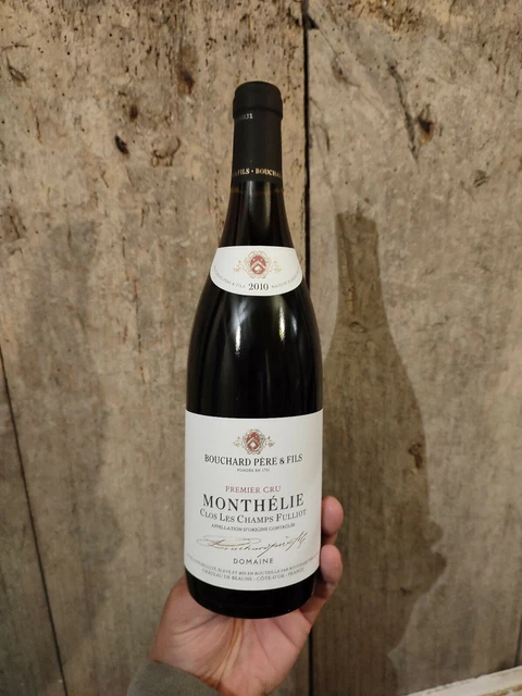 Monthélie 1er Cru "Clos des Champ Fulliot" 2010 Bouchard P&F vin Bourgogne
