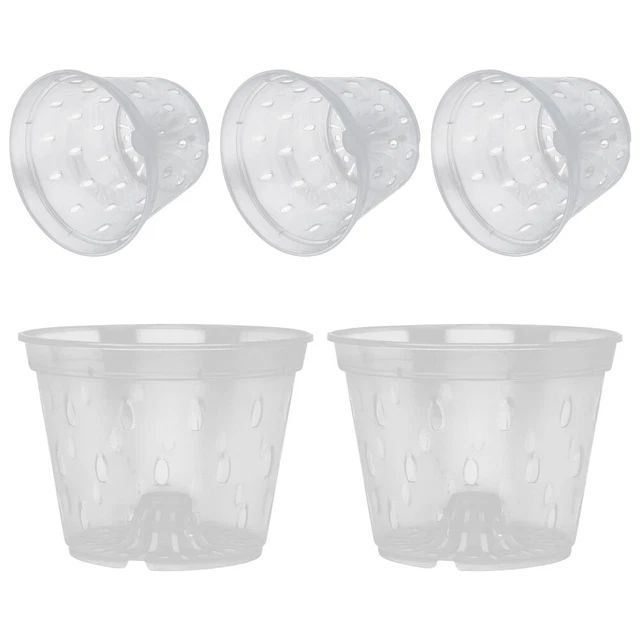 Planters Indoor Plants Slotted Orchid Pots Phalaenopsis Nursery Cup Holes