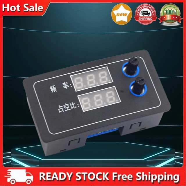 PWM Generatore di segnali onde quadrate/rettangolari DC 7-24 V Generatore ciclo di funzionamento a impulsi
