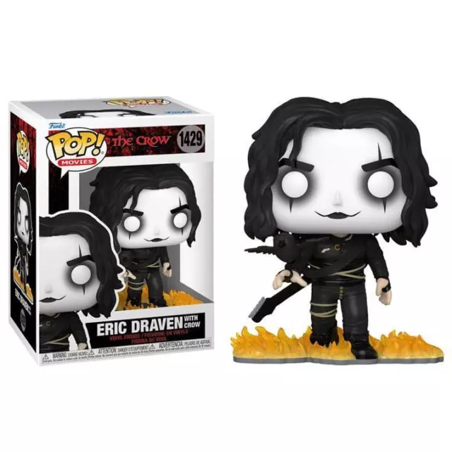 Funko Pop! - Il Corvo The Crow #1429 Eric Draven with Crow figure 9cm