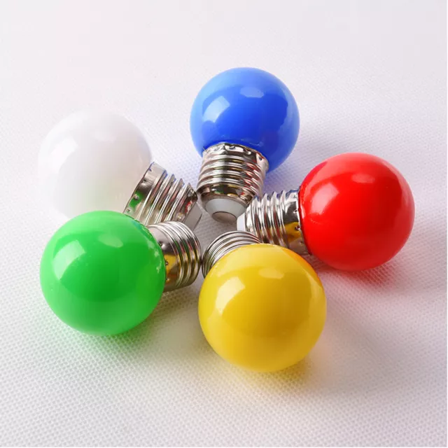 E27 Screw Cap LED 1.5W Multicolour Globe G45 bulbs 220V Home Decor Lighting Lamp