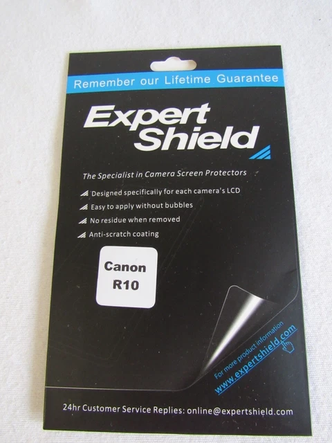 Expert Shield Crystal Clear Screen Protector for Canon EOS R10 - new