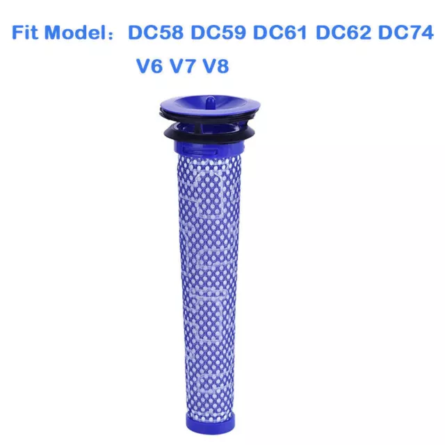 3 Pack Pre Motor Filter Replacement Kit for Dyson V6 V7 V8 Vacuum Cleaners 2