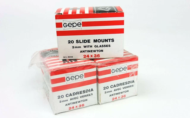Gepe 24 x 36 Anti-Newton Diarahmen - 2 mm 20 Stück -  Gepe 6002