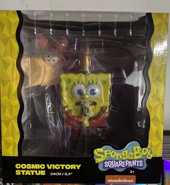 SpongeBob SquarePants Cosmic Shake Statue 5602 of 11000 NEW RARE 9.4"