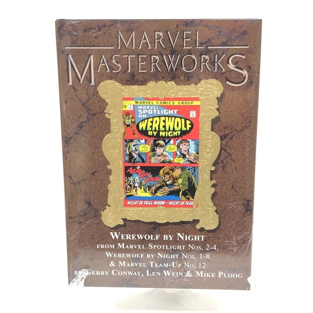 Marvel Masterworks 328 DM Cover Werewolf By Night Vol 1 New Marvel HC Sealed