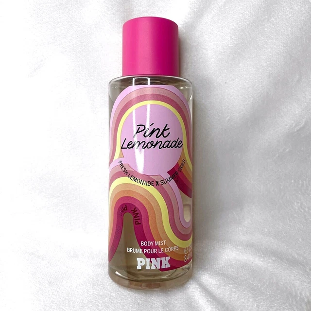 Victoria's Secret Pink Lemonade Scented Body Mist Spray 8.4 Oz New