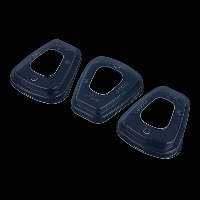 10PCS Anti-dust Retainer Case Safety Respirator Part 501 Filter Adapter Plast K^
