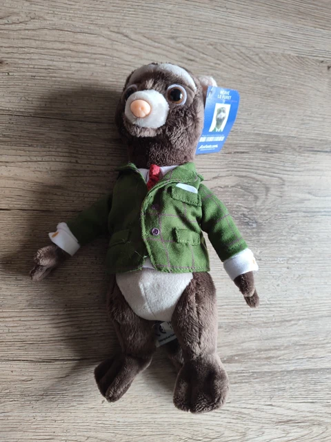 Peluche herve Doudou Très Bon État Les Furets.com 24 Cm Environ neuve