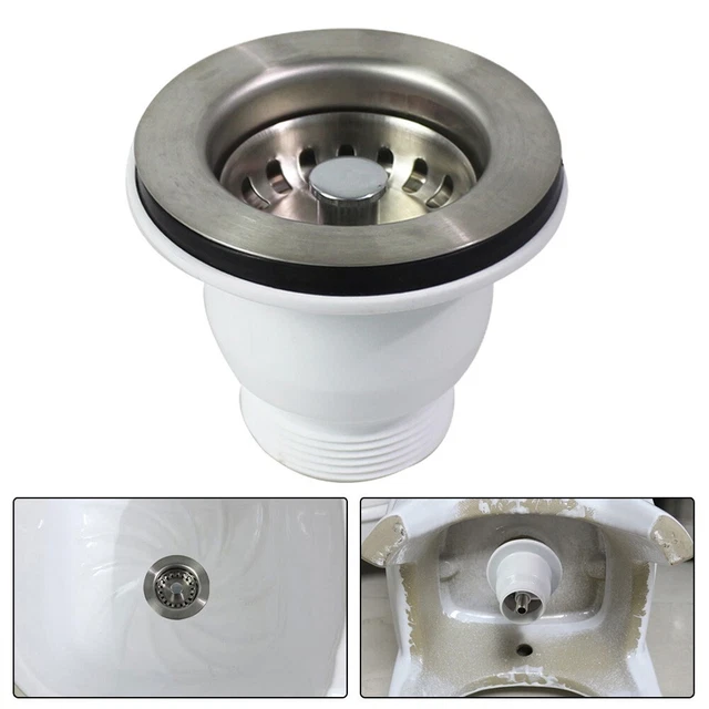 Colador de fregadero de acero inoxidable de alta calidad garantiza un rendimiento duradero
