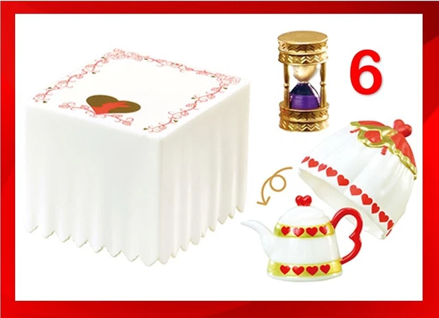 Re-ment Miniature Tableware alice in Wonderland Tea Party Rement 900yen A6