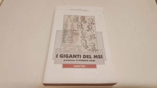 I giganti del MSI - AA.VV., 8g25 I giganti del MSI - AA.VV., 8g25
