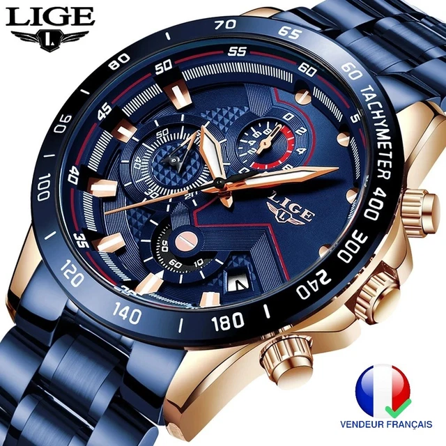 Montre Homme Spirit Of Saint Louis Solo - Édition Flight New York Paris - Luxe Neuf Sans Étiquette
