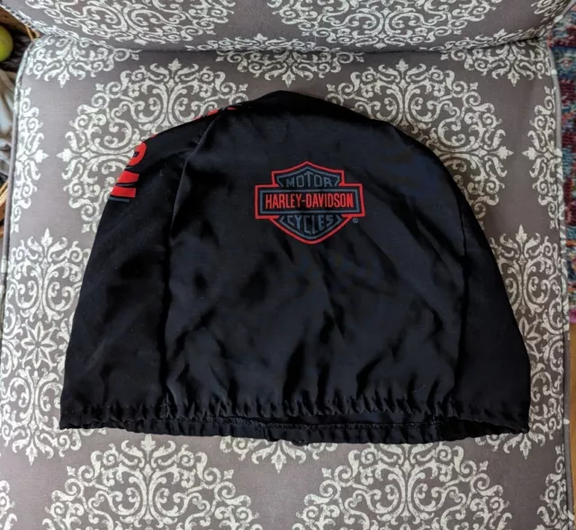 Harley Davidson Motorcycle Logo Drawstring Helmet Bag Dust Cover Carry Storage