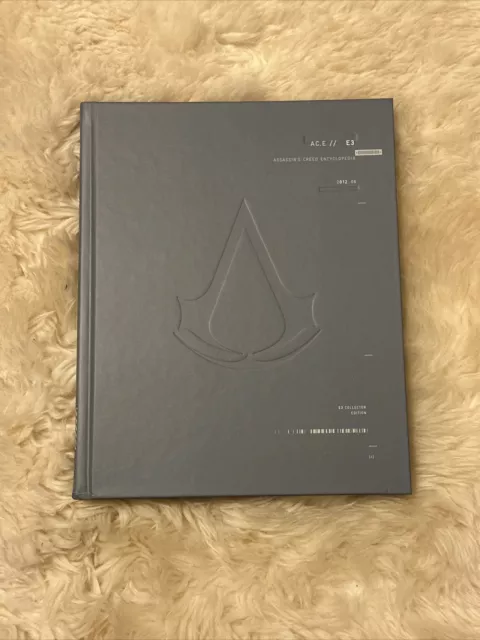 NEW - AC.E E3 Assassin’s Creed Encyclopedia 2012.06 E3 Collector Edition Book