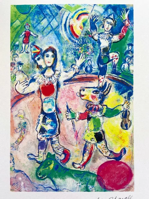 Marc Chagall Litografia (Henri Matisse-René Magritte-Amedeo Modigliani]