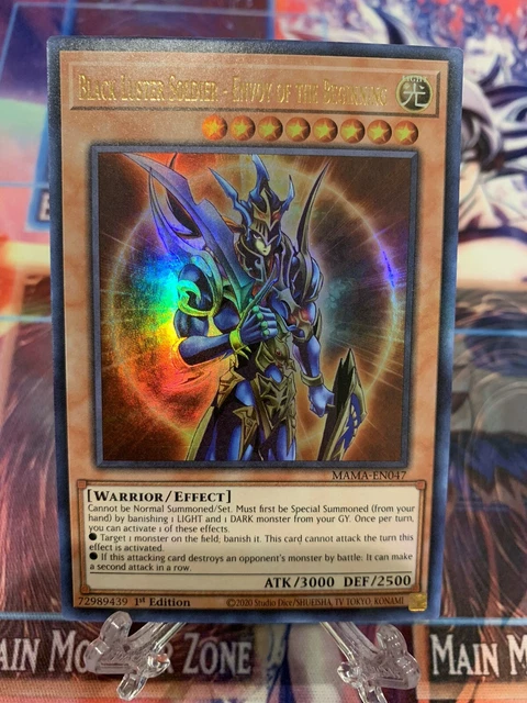 Yugioh x1 Black Luster Soldier - Envoy of the Beginning 1st Ed MAMA-EN047 (NM!)