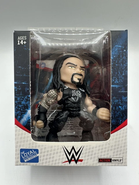 Loyal Subjects WWE Wrestling Wave 1 Roman Reigns Black With Chair Vinyl Figure