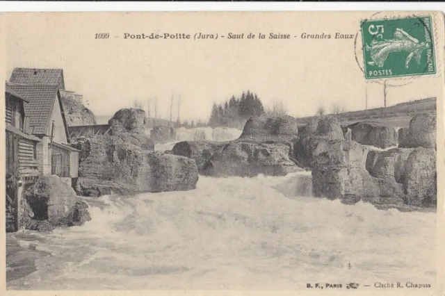 CPA Pont de Poitte / Patornay  39 Jura - Saut de la Saisse - Grandes eaux - BE