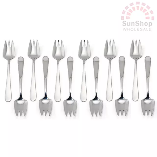 100% Genuine! STANLEY ROGERS Albany 12 Piece Buffet Forks Set Stainless Steel!