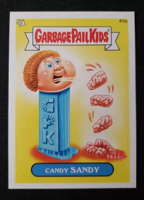 Garbage Pail Kids 2012 Brand New Series 1 CANDY SANDY 41b Topps PEZ GPK Card