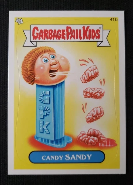 Garbage Pail Kids 2012 Brand New Series 1 CANDY SANDY 41b Topps PEZ GPK Card
