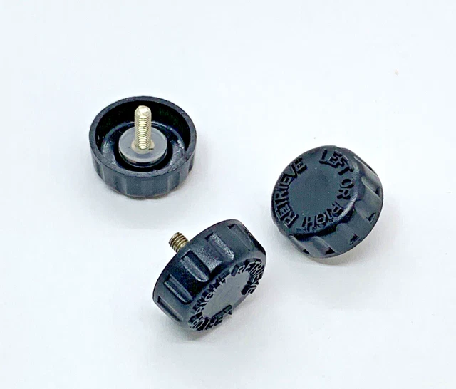 LOT OF 3 Abu Garcia Cardinal 563 Spinning Reel PartHandle Screw Cap