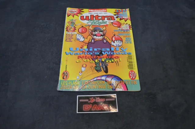 Magazine Jeux Vidéos - Ultra Player n°29 - Unirally, Zelda GB, Wario's Wood