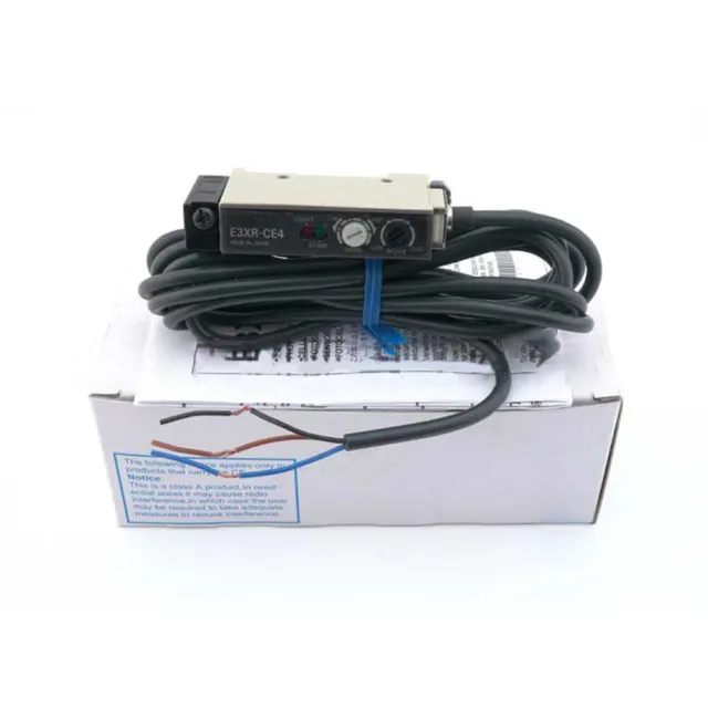 For Omron E3XR-CE4 12-24VDC 2m Photo Fiber Amplifier Photoelectric Sensor