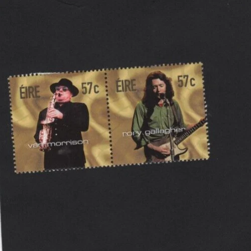 Ireland:2002 Irish Rock Legends Van Morrison&Rory GallagherMINT v lightly Hinged