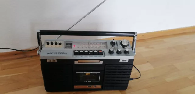 Rekorder Kassettenrekorder Boombox Ghettoblaster Weco SCR-4000 Für Sammler