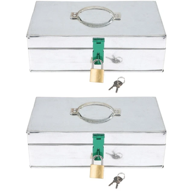 2 Pack Organisateur D'outils Seau De 5 Gallons Support Stockage Jardin Boîte