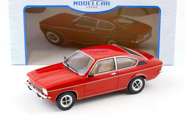 Modelcar Group 1:18 Opel Kadett C Coupe Año de construcción 1975 rojo