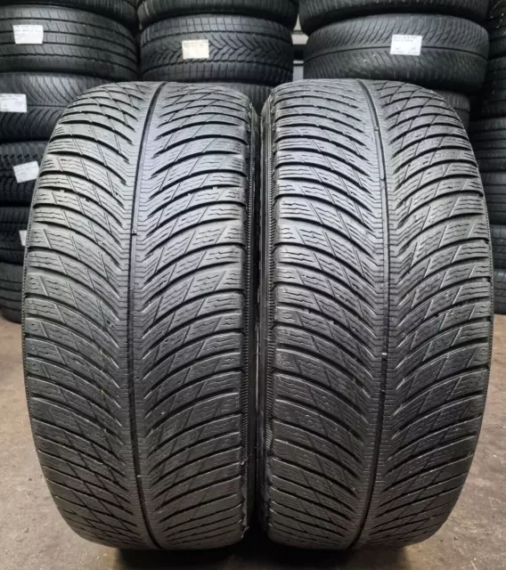 2x 245 45 19 Michelin Pilot Alpin 5 AO M+S 102V XL 5.7MM PAIR