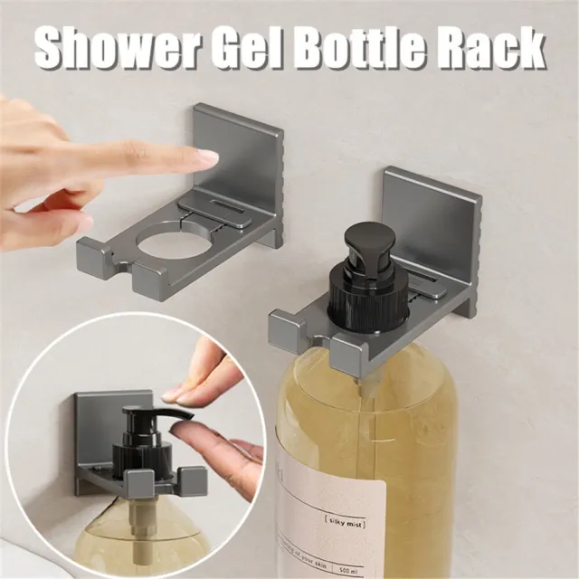 Gel de ducha percha botellas de detergente estantería jabón botellas soporte