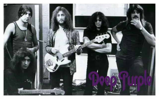 Deep Purple *POSTER* Ritchie Blackmore Ian Gillan Paice Jon Lord ROCK