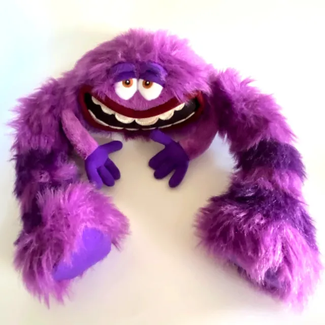 "Monstruo de piernas púrpuras Disney Pixar Monsters University Art 10""x20"