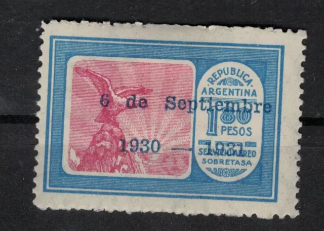 Timbres Aviation  Neuf  Republique Argentina  06 Septembre 1930