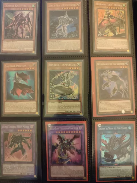 YU-GI-OH! Lot 18 Cartes Secret Rares - 1ère édition - Near Mint