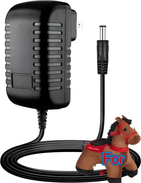 AYBB 6V AC/DC Adapter Compatible with Radio Flyer Model # 985 985Z #985#985Z Lightning 6 Volt Powered Electric Ride-On Horse Plush radioflyer 6VDC Switching Power Supply Cord Battery Charger PSU