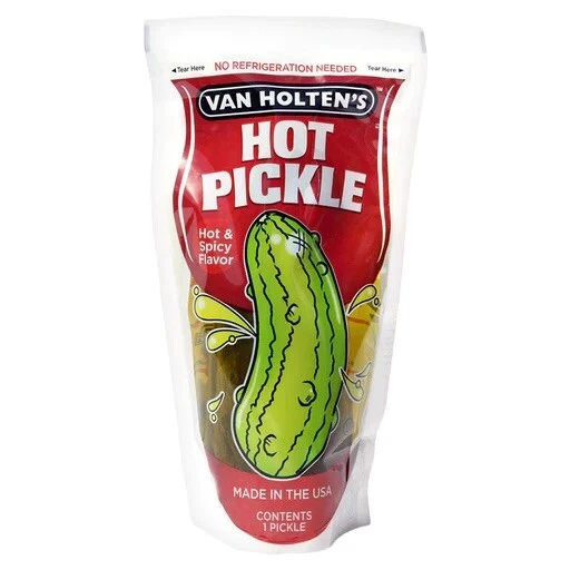Sottaceti in sacchetto Van Holten sottaceti acidi aneto caldo Kosher